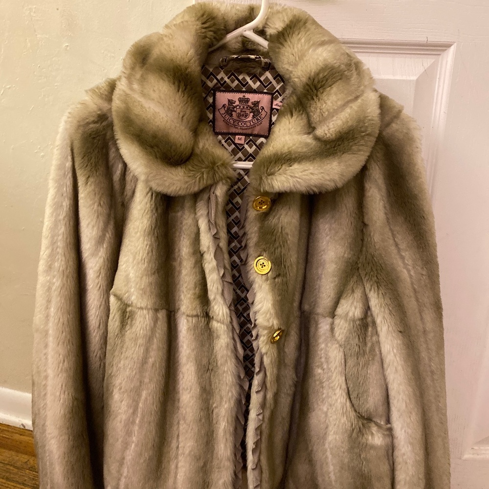 Juicy Couture Faux Fur Jacket